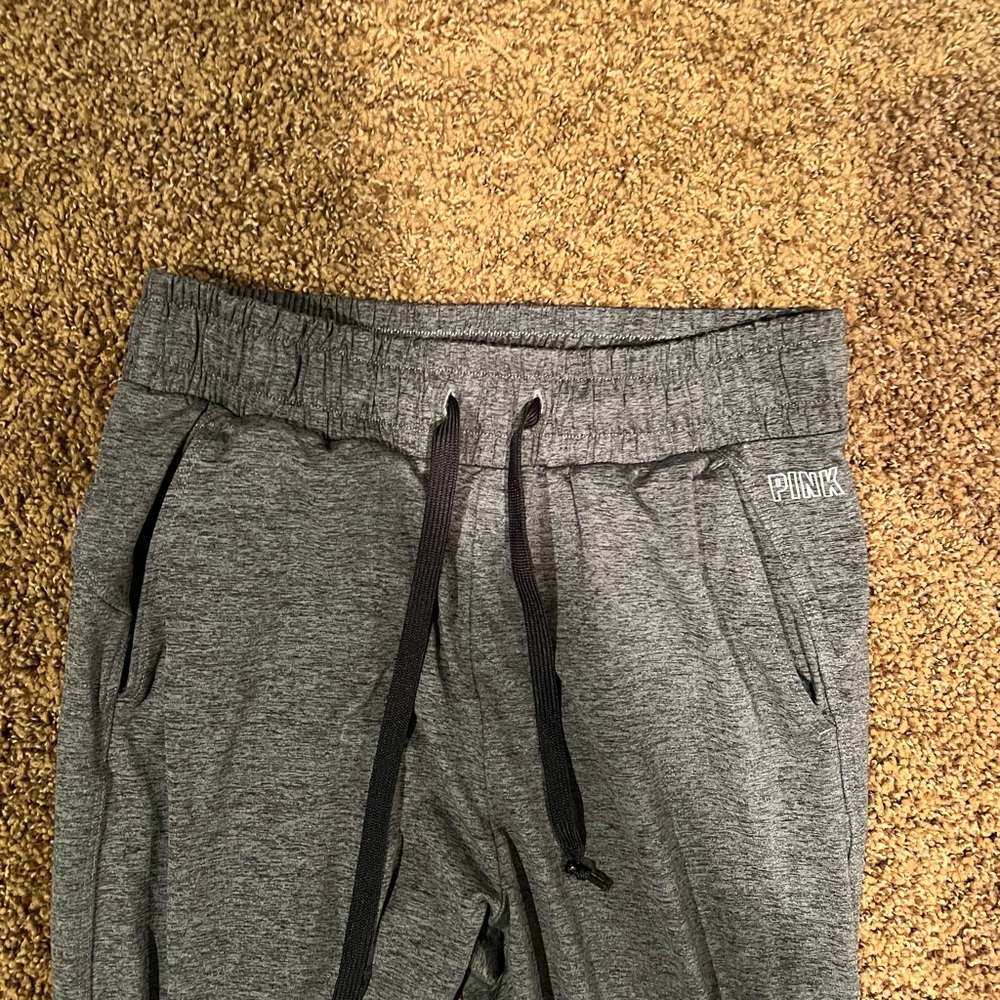 PINK Grey Jogger Pants